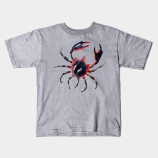 Watercolor Kelp Crab Kids T-Shirt